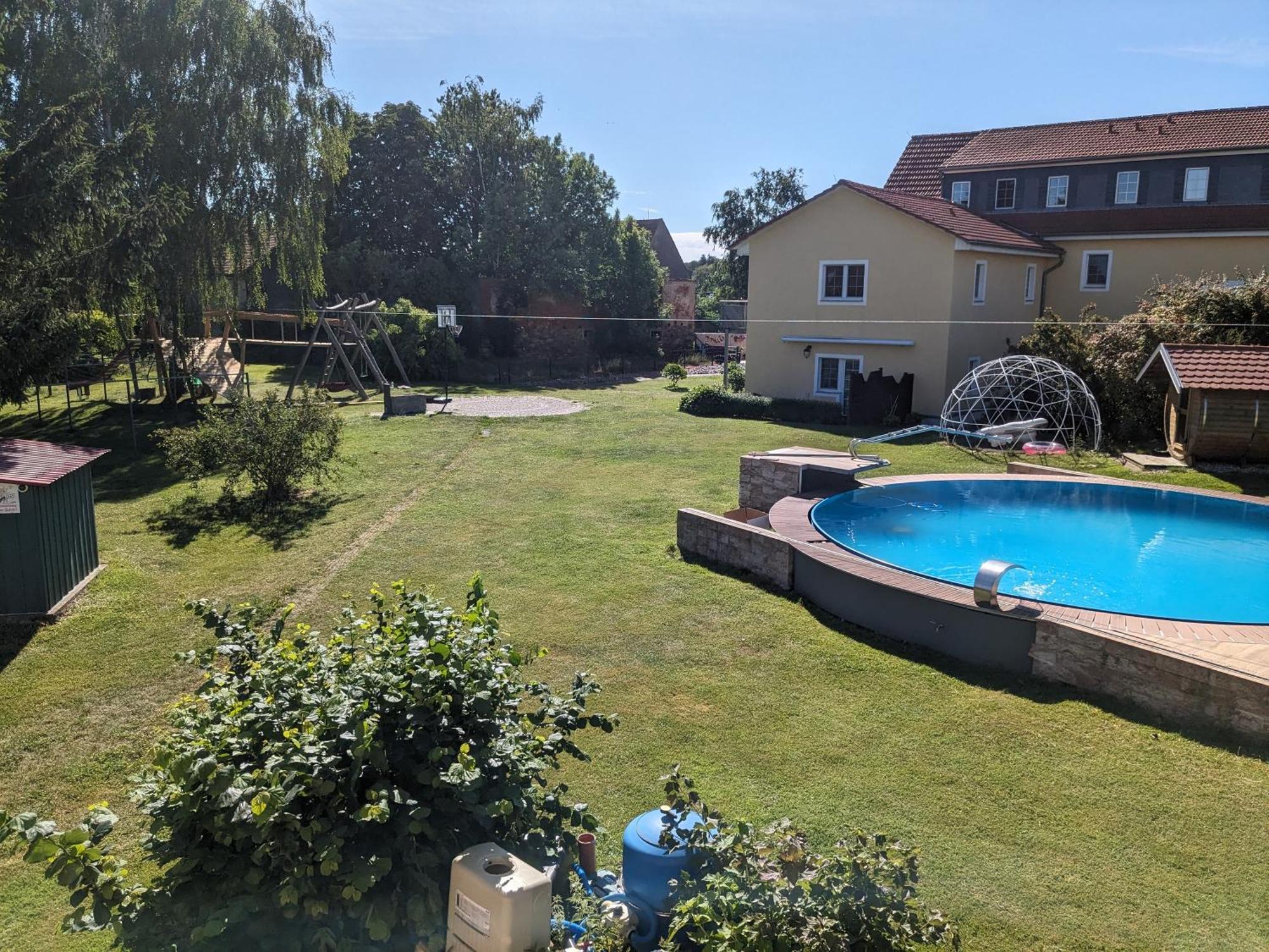 Ferienwohnung Hof Gruebler Klipphausen Exterior foto